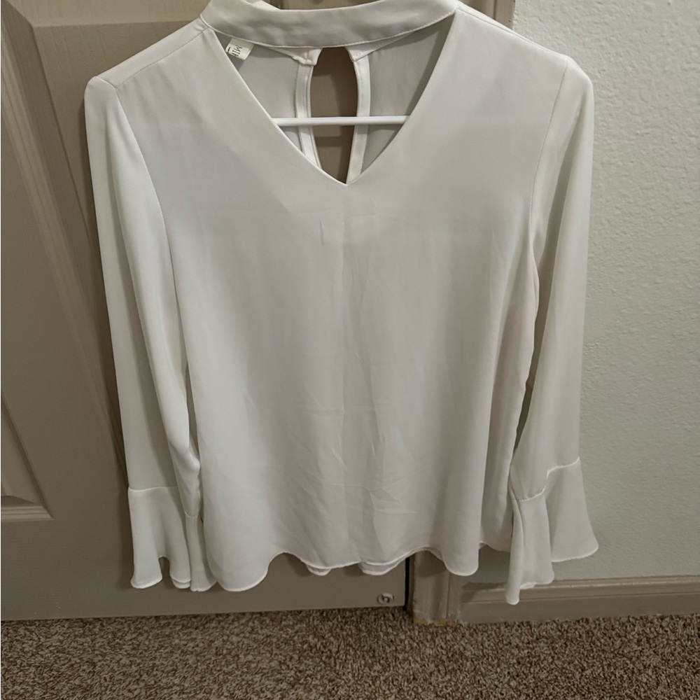Elegant White Women's Top